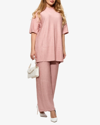 Naiste roosast ribikomplekt- Rõivad