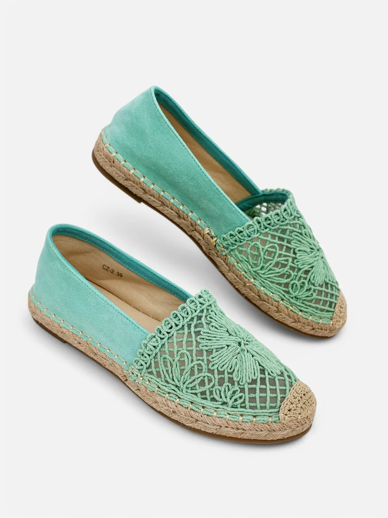 Royalfashion Женские ажурные эспадрильи Verela