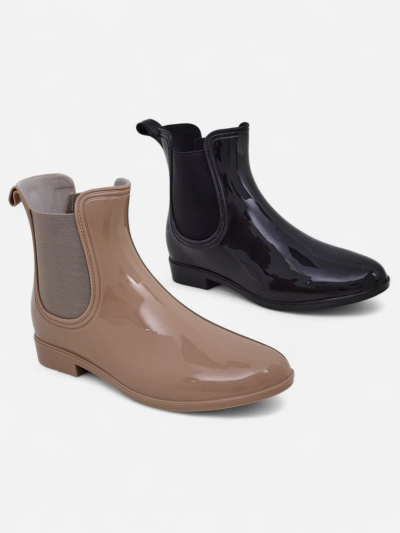 Royalfashion Naiste lakitud kummists saapad Seris