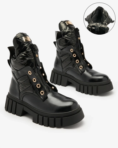 Royalfashion Women's boots in black Selilka