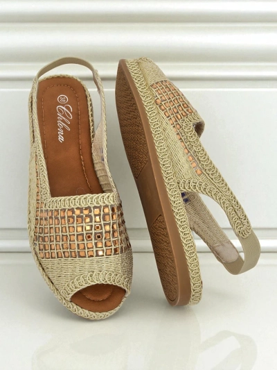 Women's espadrille sandals with rhinestones Belle Sparkle