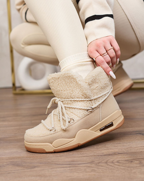 Royalfashion Naiste lillakad lumesaapad Ludmivac