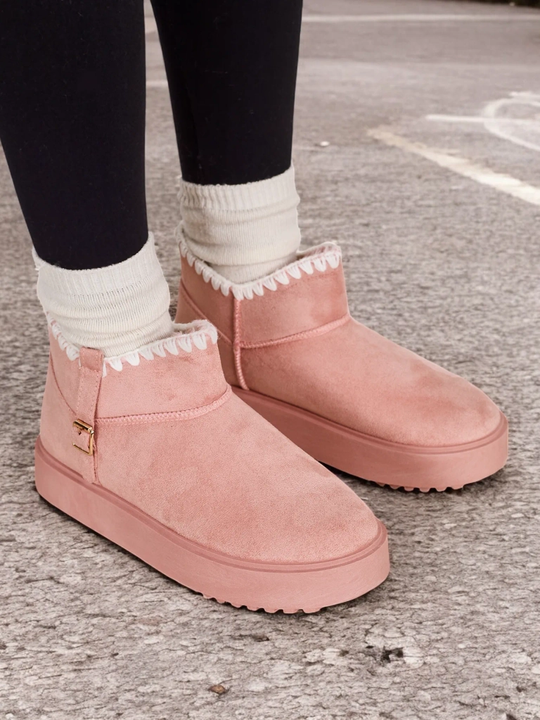 Женские короткие снежные ботинки Royalfashion Ewioz