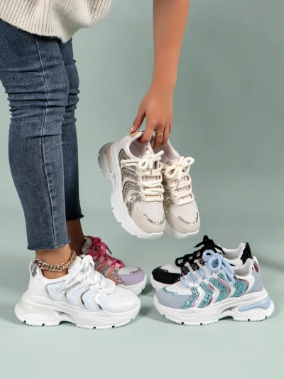 Royalfashion Женские Спортивные Кроссовки на Платформе Angello