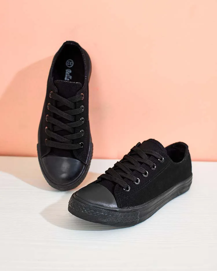 Royalfashion Tirim lace-up children's sneakers