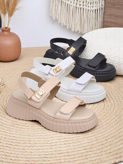 Royal Fashion Women's chunky-sole sandals Aganda