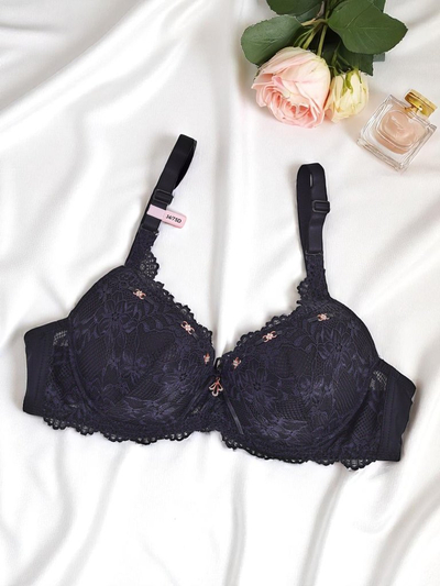 Royalfashion Women's padded lace bra Delicate Grace