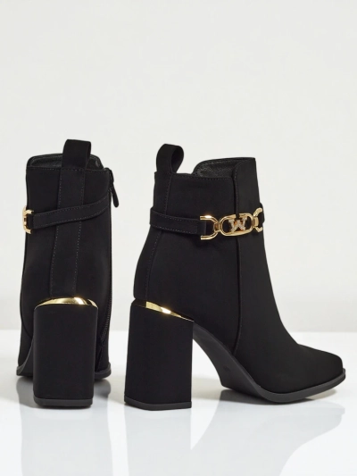 Women's Ostirena Eco-Suede Heeled Ankle Boots