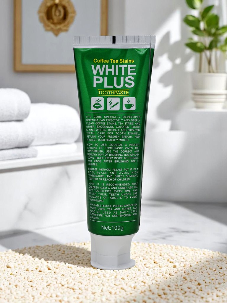 Whitening and stain-removing toothpaste