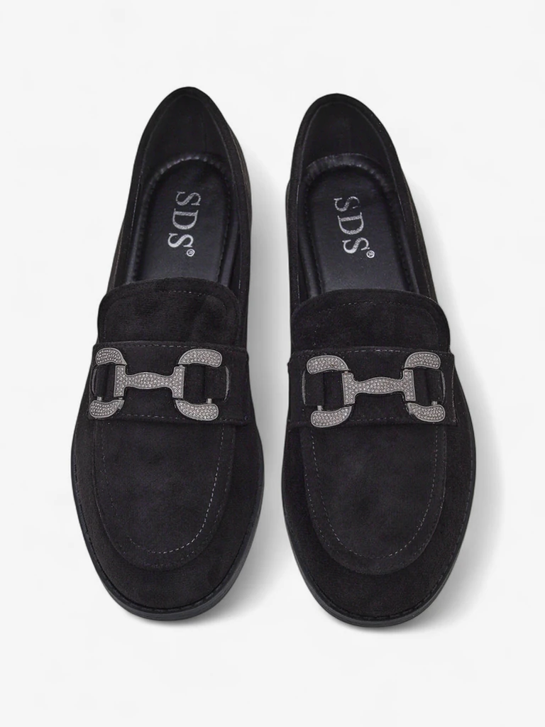 Royalfashion Elegant naiste loafers, mida kaunistavad zirkoonid Zante