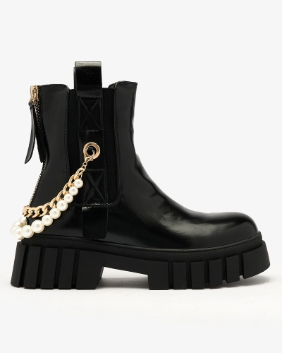 Royalfashion Mustad naiste saapad Zifosca