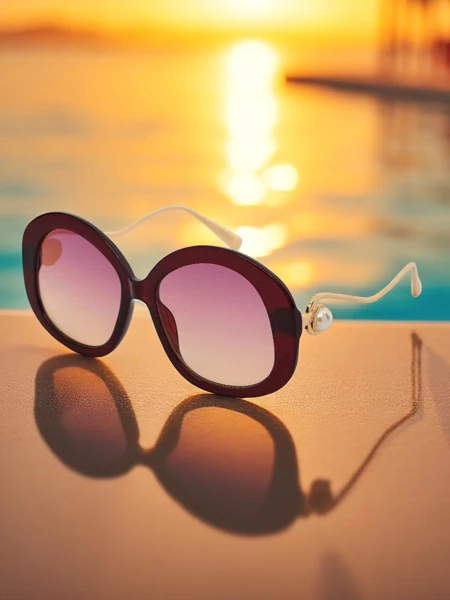 Royalfashion Päikeseprillid dekoratiivsete sangadega Glam Shine