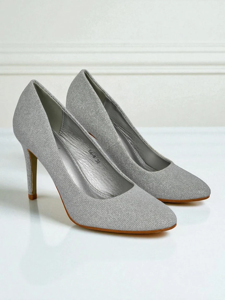 Royalfashion Блестящие женские туфли на каблуках Enen