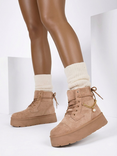 Royalfashion Naiste pitsiga Woruces saapad