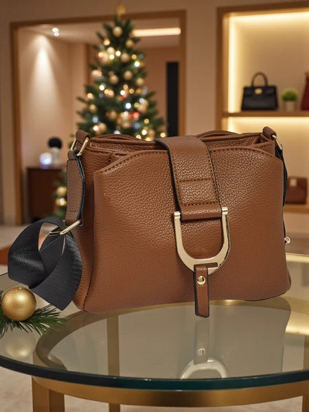 Small women's eco-leather bag Violes