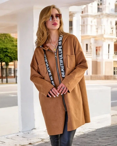 Royalfashion Куртка женская длиной до колена