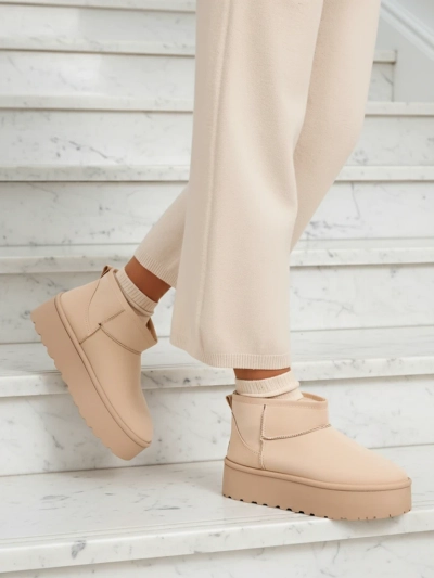 Royalfashion Women's platform a'la snow boots Dagodo
