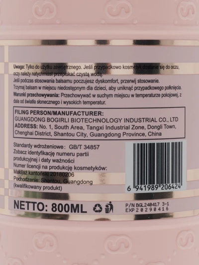 Luxelux Body Wash Gel Amino Acid 800 ml