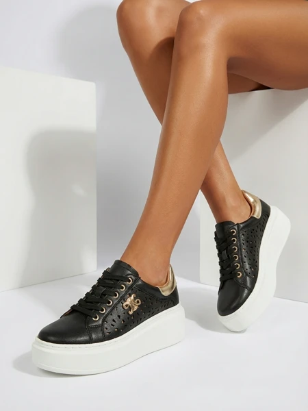 Royalfashion Women's sporty openwork Jovixi sneakers