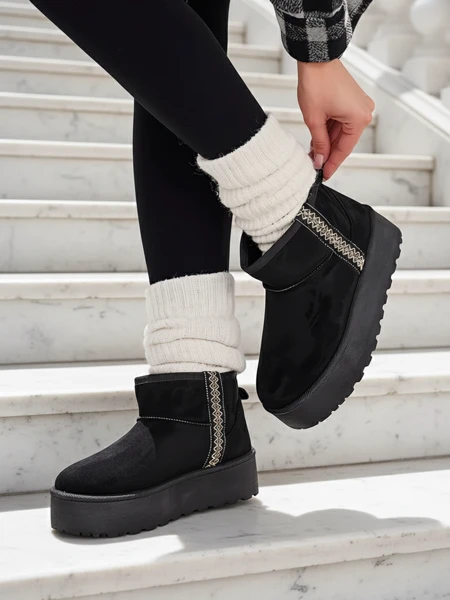 Royalfashion Short woctash arct'ul snow boots a'la Haluzi