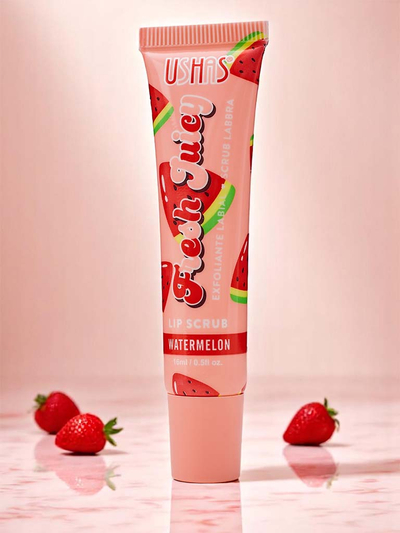 Watermelon lip scrub