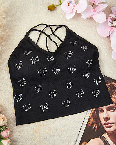 Royalfashion Naiste spordirinnahoidja tsirkoonidega