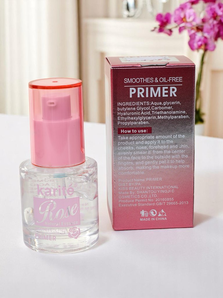 Rose Base Smoothing and Moisturizing Makeup Primer