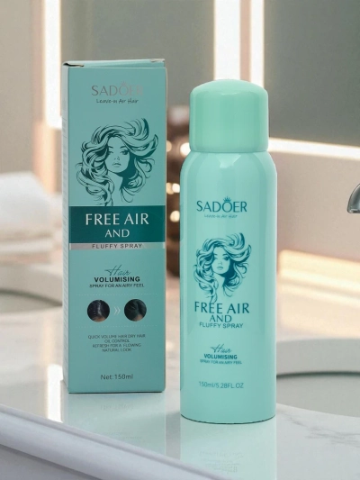 Hair spray adding lightness and volume