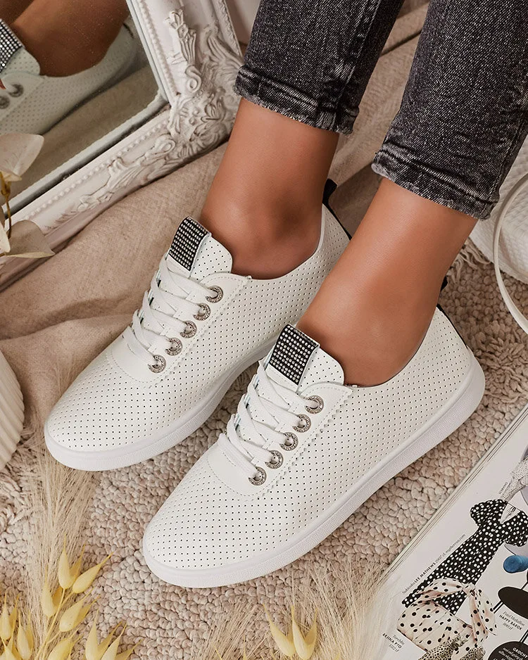 Royalfashion Women's openwork Mitrra sneakers