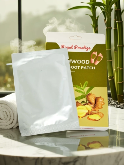 Aura Pedis: Natural Detoxifying Foot Patches with Ginger and Wormwood 50g