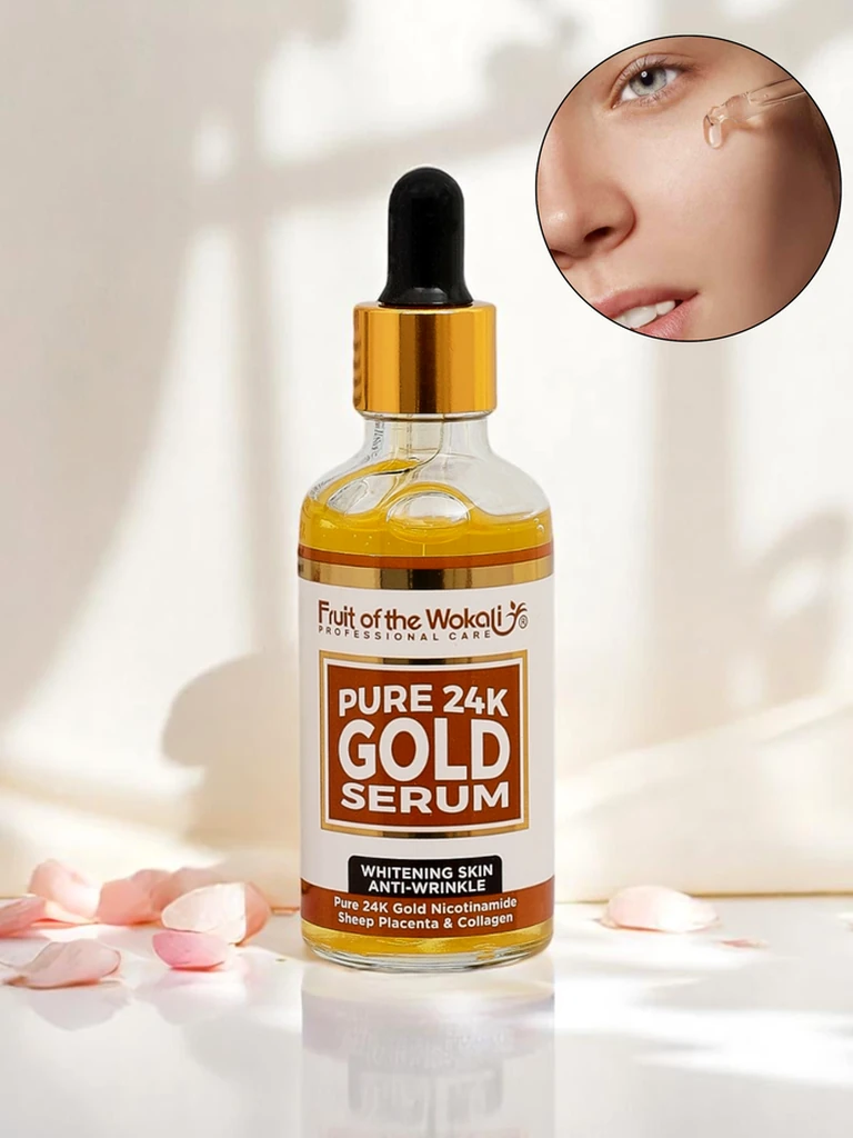 Fruit of the Wokali - Illuminating and Anti-Wrinkle Face Serum 24K Gold