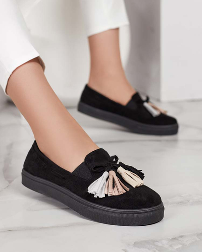 Royalfashion Женские мокасины с кисточками Bererto