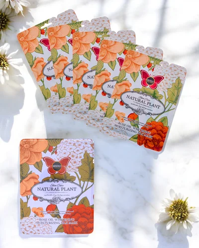 Loomulik taim - Seerumi ja roosimaski komplekt 6g+36g x 10tk