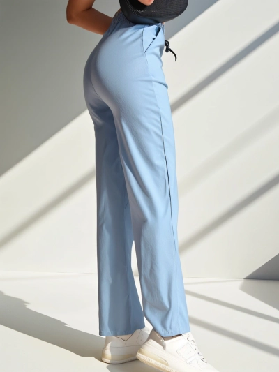 Royalfashion Laiad naiste kangast püksid puuvillaga