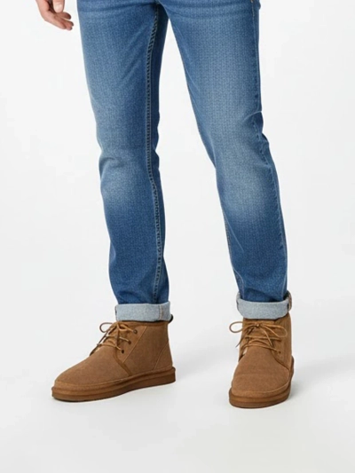 Luna Brown Leather Casual Winter Men's Ankle Boots