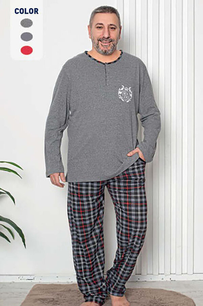 Royalfashion Meeste tumehall pidžaama