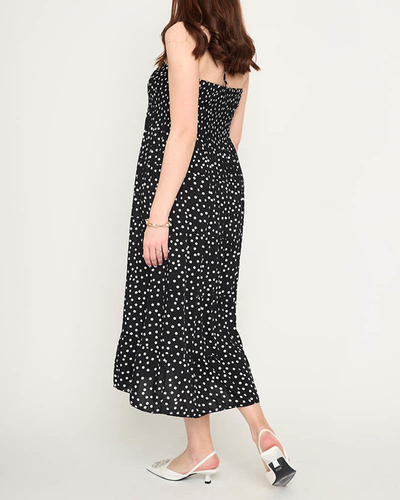 Naiste must täpiline midikleit - Riietus