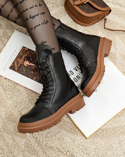 Royalfashion Eco nahast naiste baggerisaapad Vederme