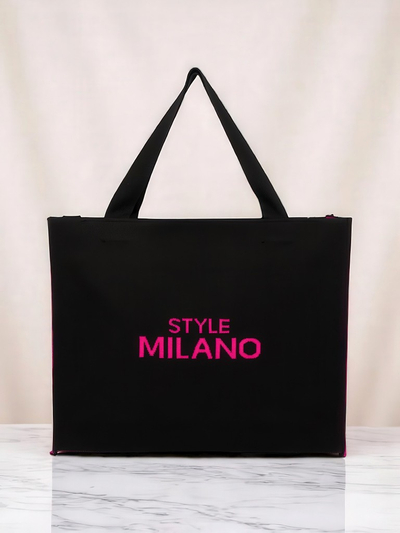 Kuninglik moe kangaskott Milano stiilis