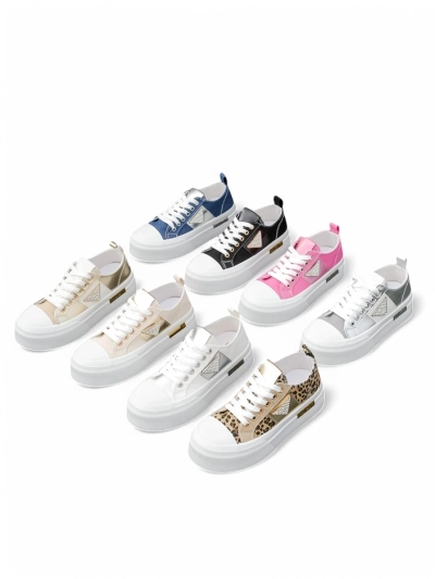 Royalfashion Женские кроссовки на платформе Золотой Мировой