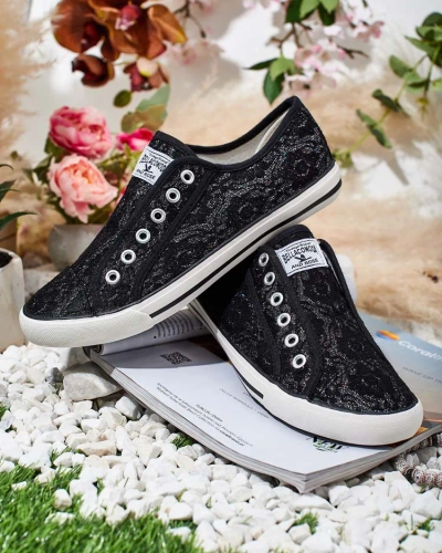 Royalfashion Naiste Imilla Brokaadist tennised