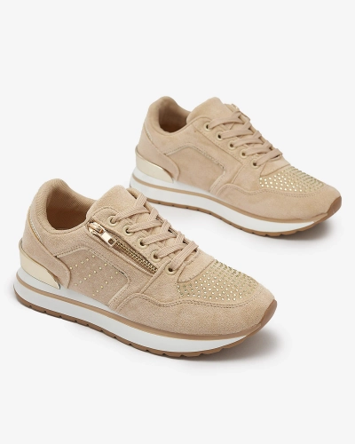 Naiste spordijalatsid helepruunid Vlindere - Jalatsid