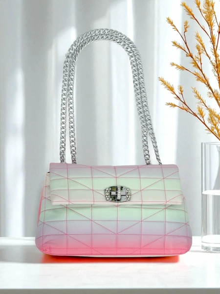 Royalfashion Väike naiste käekott ökonavast nahast ombre Sophie Rose