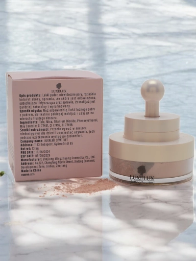 Luxelux Loose Powder with Sponge for Face 03 13.5 g