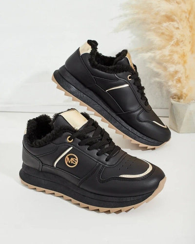 Royalfashion Утепленные женские кроссовки с мехом Boris