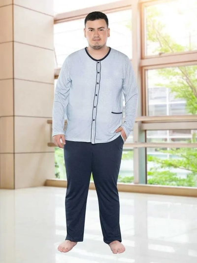 Royalfashion Cotton men's pajamas PLUS SIZE