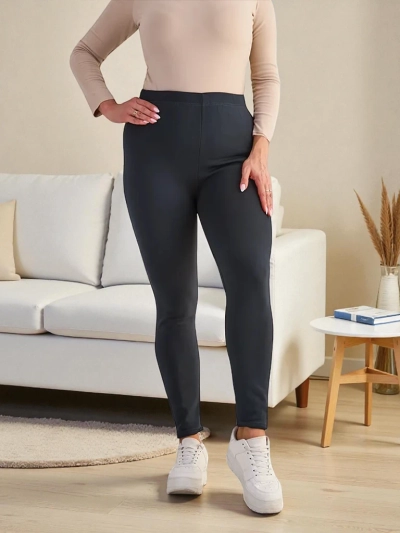 Royalfashion Naiste isoleeritud treggings püksid PLUS SIZE