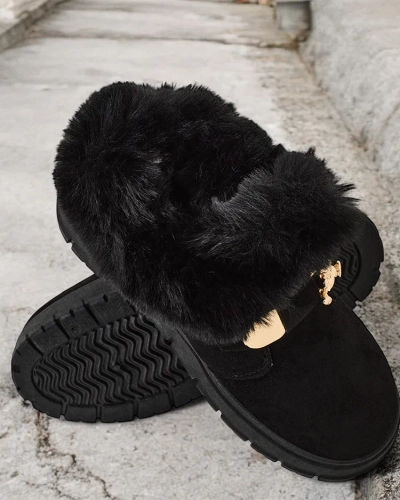 Royalfashion Naiste lühikesed saapad a'la lumesaapad Dobis