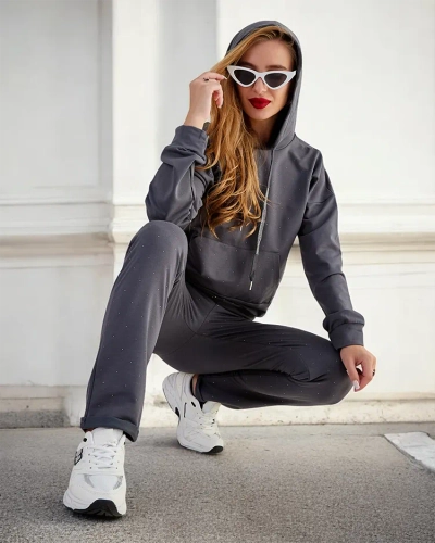 Royalfashion Cotton women's sweatshirt set