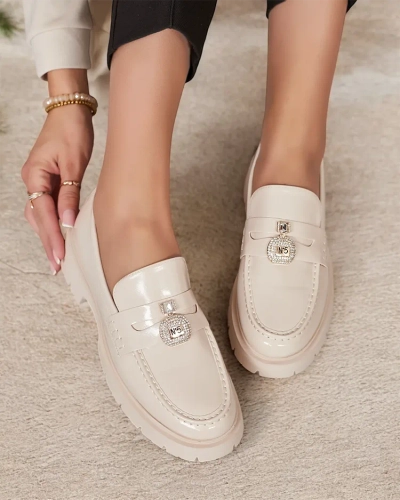 Royalfashion Naiste lakitud mokasiinid Bemies